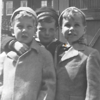 Bernard Percy and his childhood friends