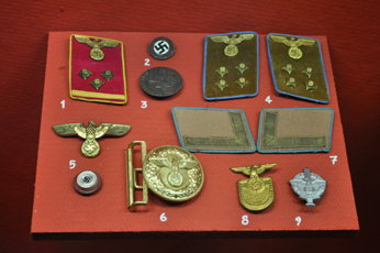 Nazi memorabilia on display