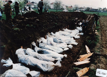 Vitez massacre in Bosnia