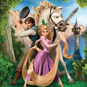 Tangled movie poster