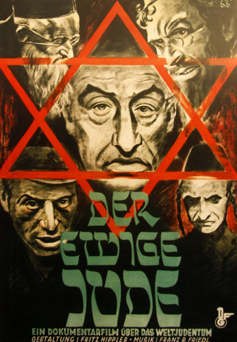 Anti-Semitic Nazi poster