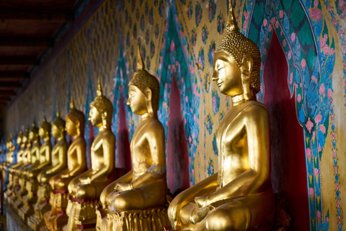 Buddha statues in Thailand