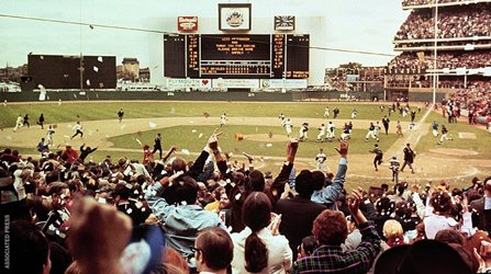 The Mets win the 1969 World Series