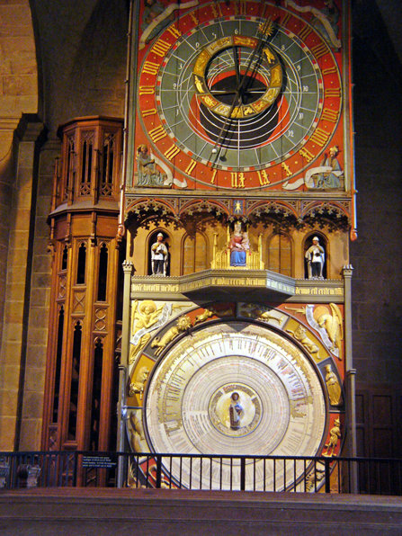 The astrological clock in Lund, Cathedral