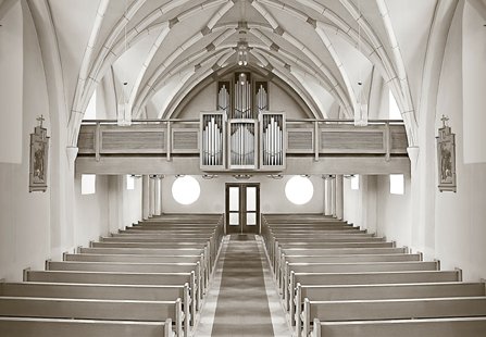 An empty church