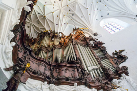 A Church organ