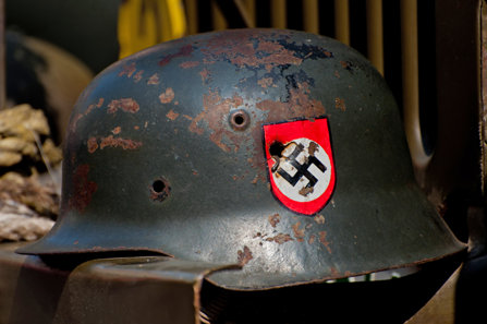 A Nazi helmet