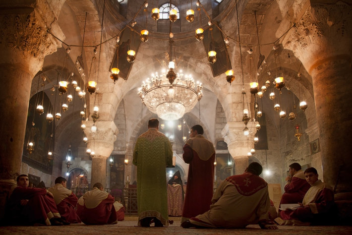 A photo of the Church of the Holy Sepulchre