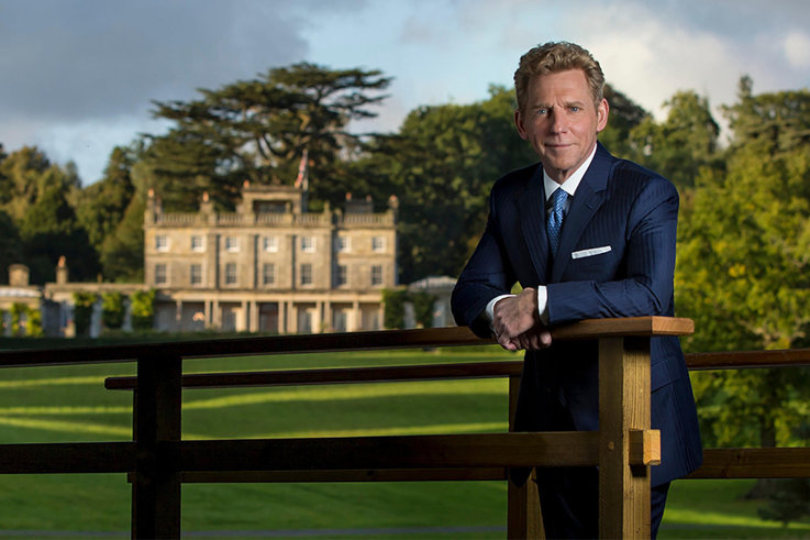 Scientology ecclesiastical leader David Miscavige at Saint Hill