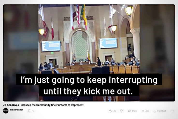 Video Jo Ann Rivas wants taken down