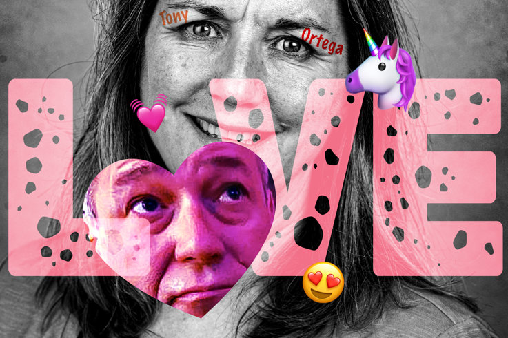 Martha Ross está muy enamorada del campeón de tráfico sexual Tony Ortega Martha Ross está muy enamorada del campeón de tráfico sexual Tony Ortega