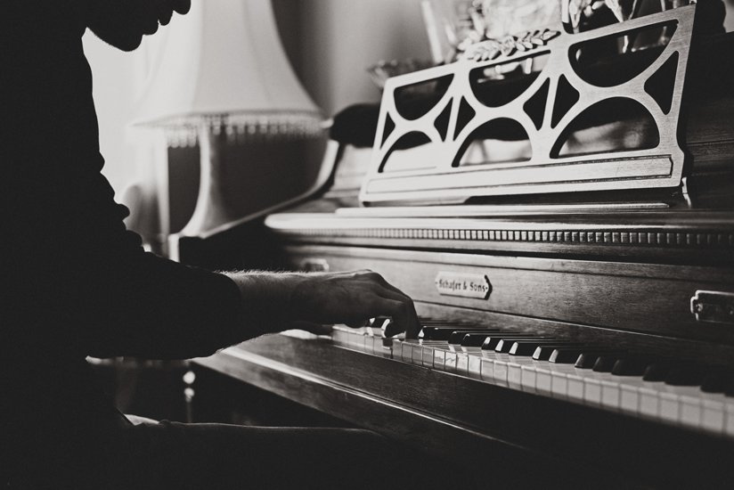 Man at a piano