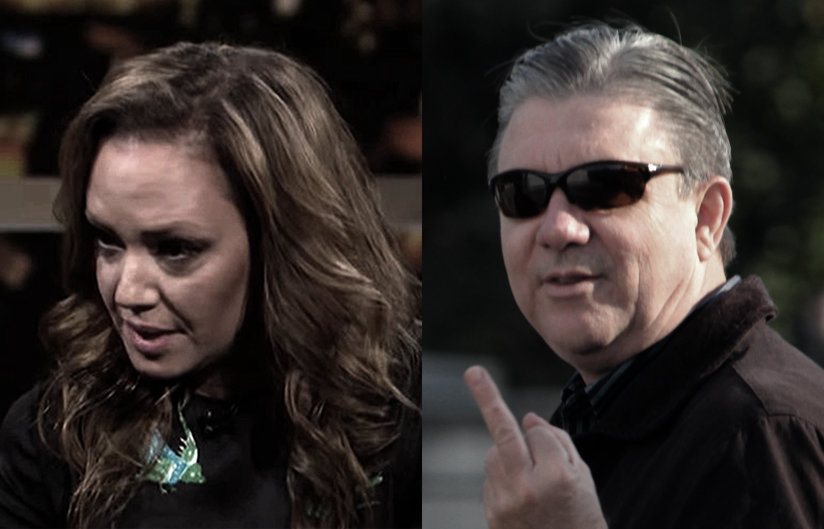 Leah Remini & Mike Rinder