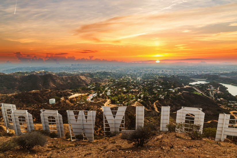 Hollywood sign