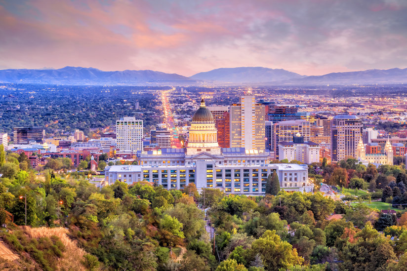 Salt Lake City skyline