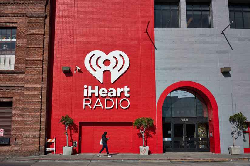 iHeart Radio sign