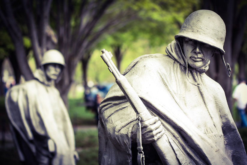 Statue of soldier