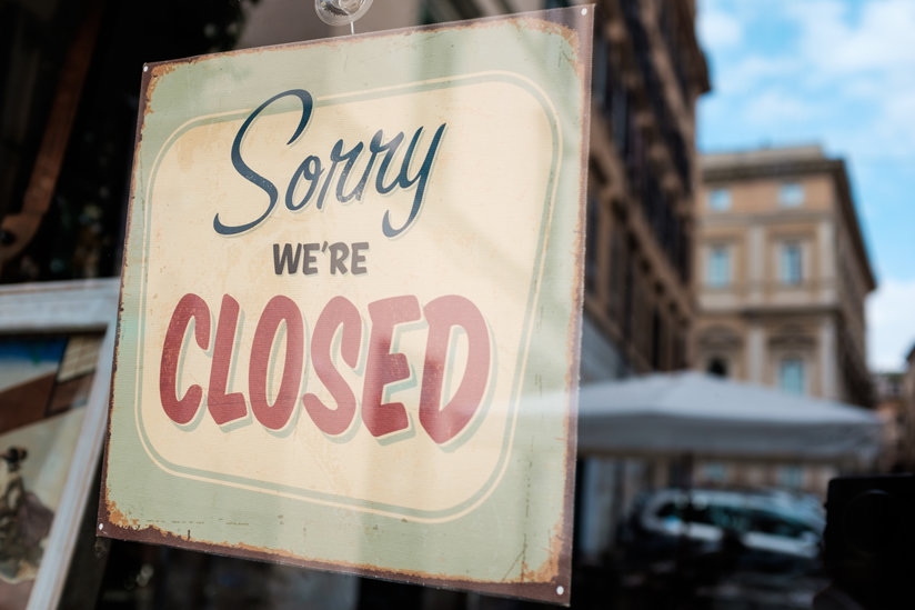 Storefront sign