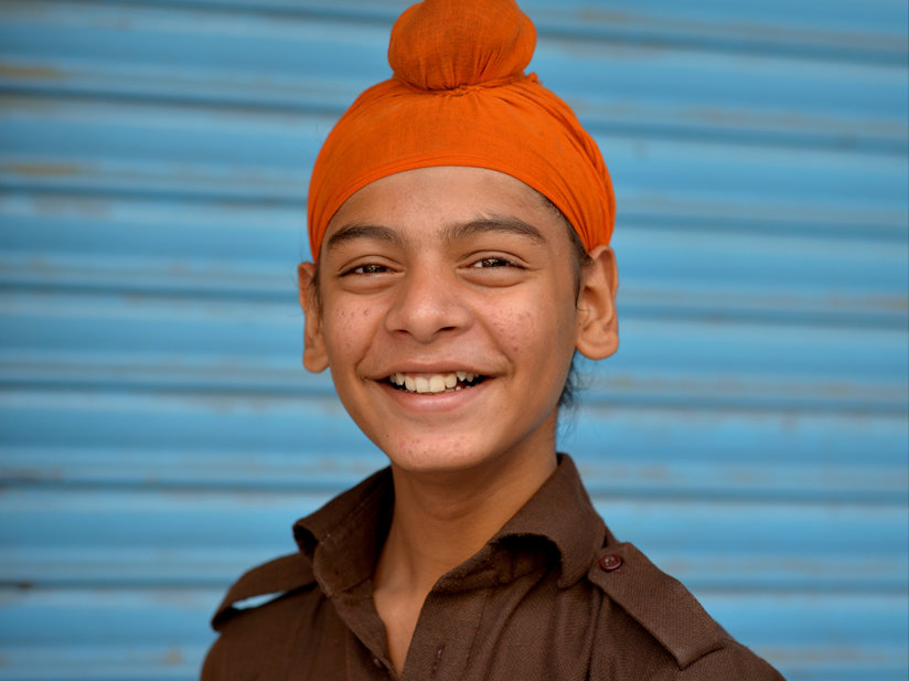 Sikh boy