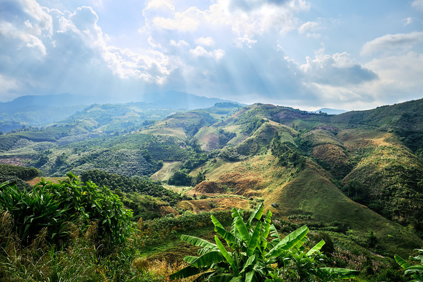 Hills in Northern Thailand