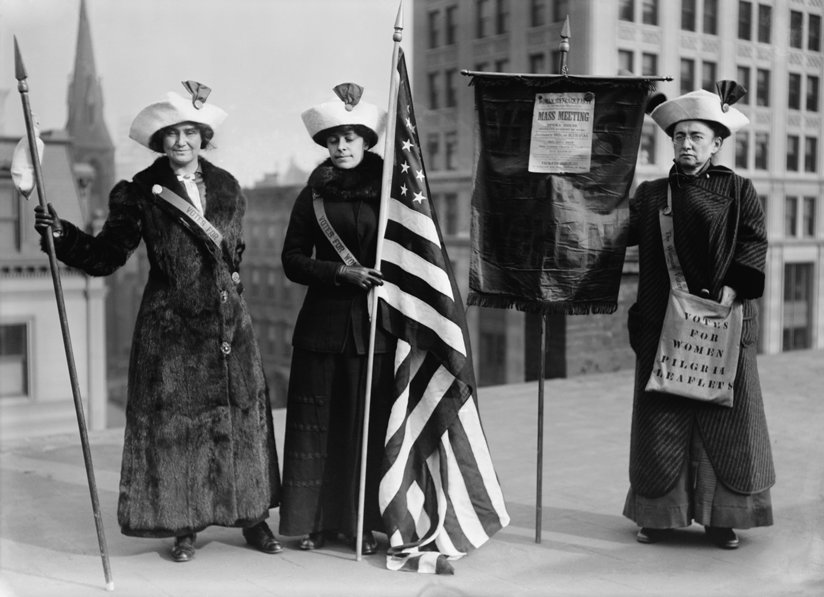 Women suffragettes