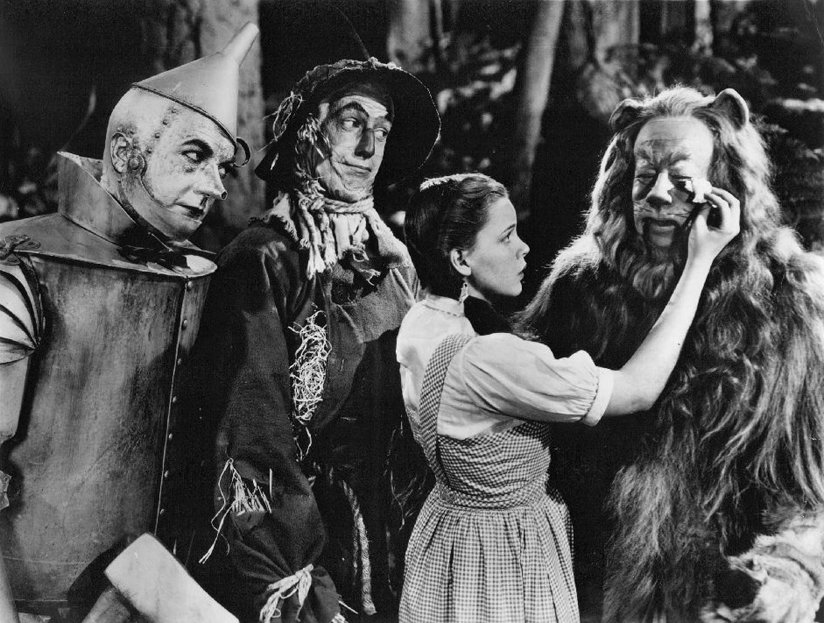 A scene from the Wizard of Oz