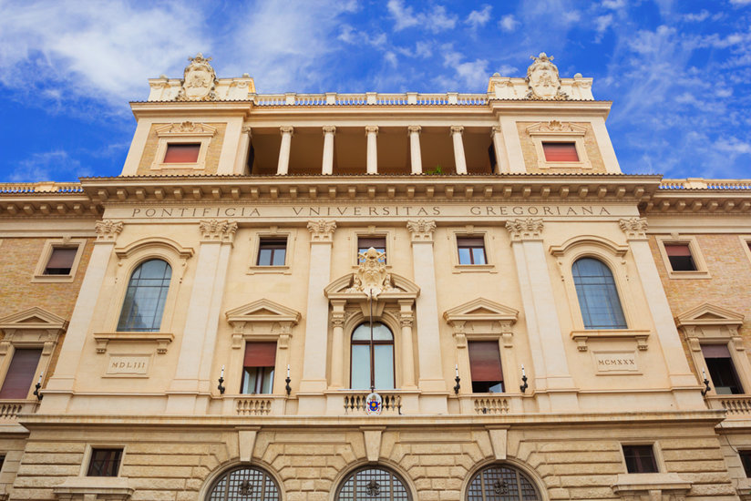 Pontifical Gregorian University (Pontificia Universita Gregoriana) in Rome, Italy.