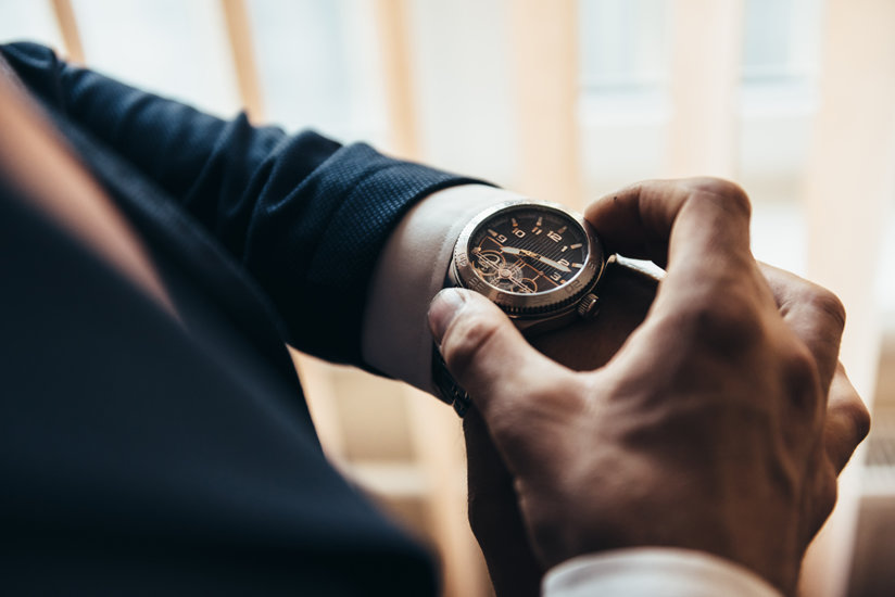 Man with watch