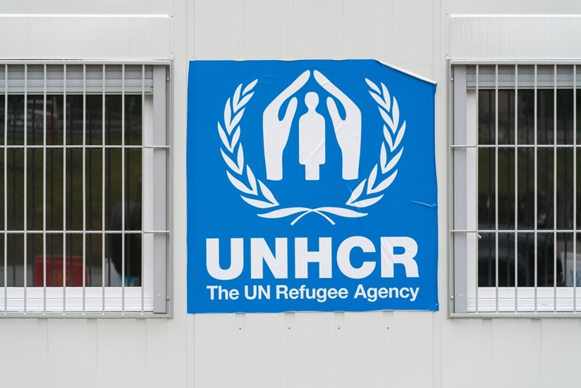 UNHCR sign